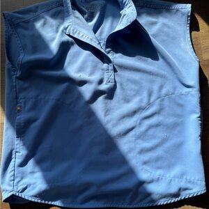 XS Figs Technical Collection Ceil Blue scrub top